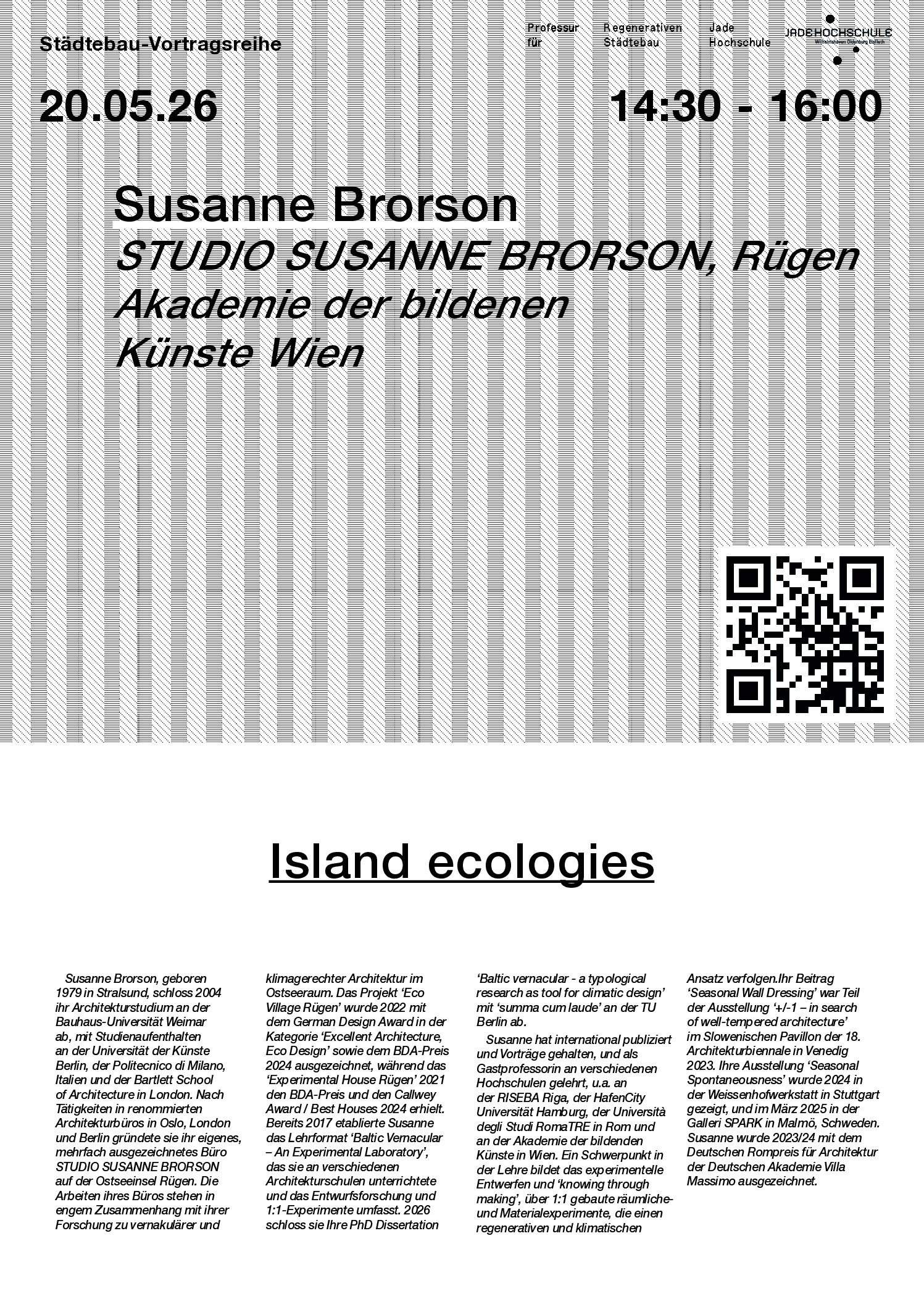 Regenerative Urbanism —